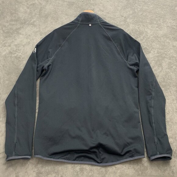 Eddie Bauer Jacket Mens Large Tall Gray First Ascend High Route Grid Full Zip - Picture 8 of 8